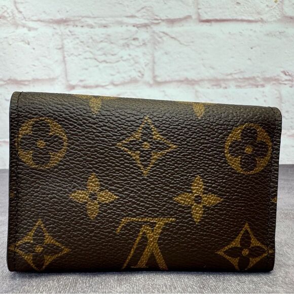 Louis Vuitton Monogram Fuchsia 6 Ring Holder Case Wallet - Picture 2 of 10